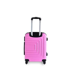 Kép 3/5 - Rhino Wizzair, Ryanair Méretű Kabinbőrönd Rózsaszín 50*35*20cm