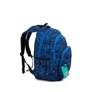 Kép 2/5 - CoolPack Sötétkék Mintás Iskolatáska 