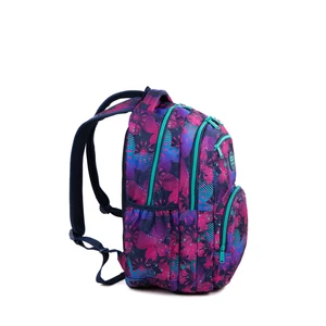 Kép 2/5 - CoolPack Színes Virágmintás Iskolatáska