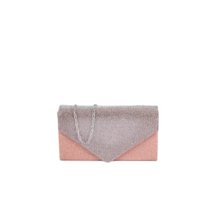 Kép 1/5 - Luca Borse Pink Színű Strasszköves Alkalmi Táska