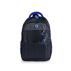 Kép 1/4 - Fekete-Kék Sportos Unisex Hátizsák