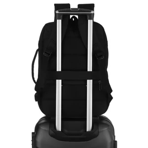 Kép 4/5 - Peterson Fekete Fedélzeti Táska (40x30x20 cm)