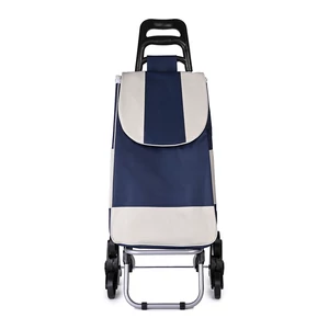 Kép 2/7 - Sötétkék Lépcsőjáró Bevásárlókocsi