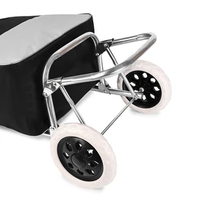 Kép 4/5 - Sötétkék Alumínium Vázas Bevásárlókocsi