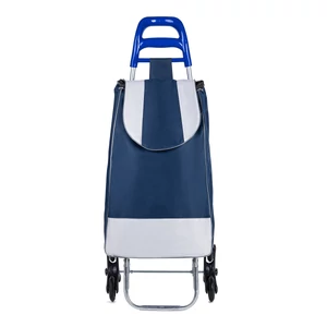 Kép 2/5 - Sötétkék Lépcsőjáró Extra Könnyű Bevásárlókocsi