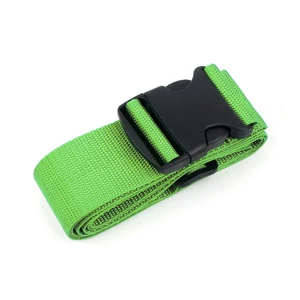 Kép 1/6 - Zöld Állítható Bőröndpánt Heveder - 1 db