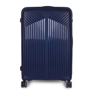 Kép 2/7 - Jolank Sötétkék Nagy Méretű Bőrönd