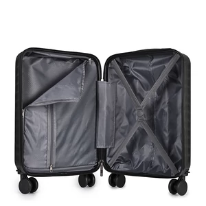 Kép 6/11 - Óarany Színű Kis Méretű Bőrönd Laptop és Pohártartóval