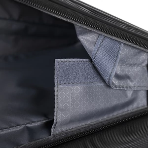 Kép 7/11 - Óarany Színű Kis Méretű Bőrönd Laptop és Pohártartóval