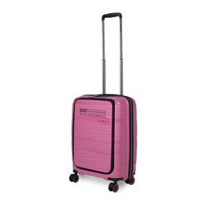 Kép 2/7 - Travelite Mályva Színű Keményfalú Kabinbőrönd