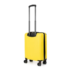 Kép 3/6 - XTD Sárga Kis Méretű Kivehető Kerekű Bőrönd