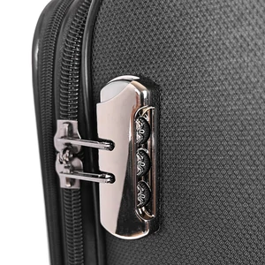 Kép 7/9 - Pierre Cardin Fekete Nagy Méretű Puha Falú Bőrönd