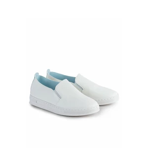 Kép 2/5 - City Kiddy Fehér Műbőr Slip-On