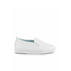 Kép 3/5 - City Kiddy Fehér Műbőr Slip-On