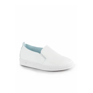 Kép 1/5 - City Kiddy Fehér Műbőr Slip-On