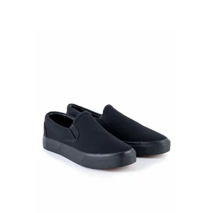 Kép 2/4 - Linix Fekete Vászon Slip-on