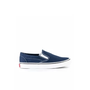 Kép 3/4 - Linix Kék Vászon Slip-on