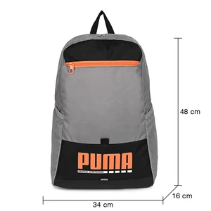 Kép 4/5 - Puma Plus szürke-narancssárga sportos hátizsák