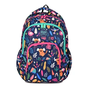 Kép 2/5 - Coolpack Sötétkék Mintás Sokzsebes Hátitáska