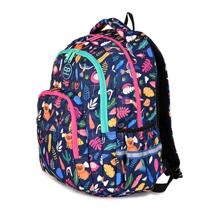 Kép 1/5 - Coolpack Sötétkék Mintás Sokzsebes Hátitáska