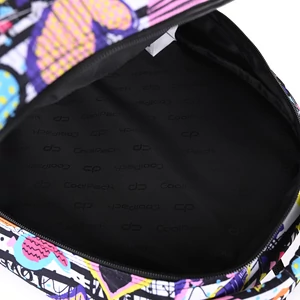 Kép 8/11 - CoolPack Sokszínű Szívecske Mintás Ergonomikus Iskolatáska