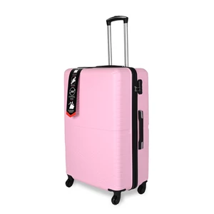 Kép 2/6 - Pink Nagy Méretű Extra Csendes Négykerekű Bőrönd