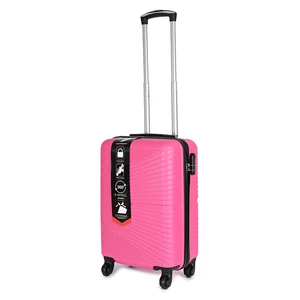 Kép 1/6 - Pink Kis Méretű Extra Csendes Négykerekű Bőrönd