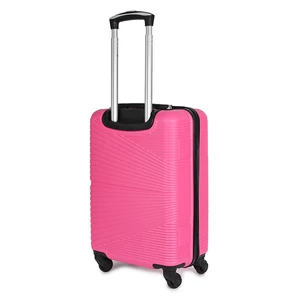 Kép 3/6 - Pink Kis Méretű Extra Csendes Négykerekű Bőrönd