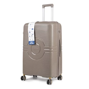 Kép 1/5 - Baoluo Sötét Arany Színű Extra Könnyű Nagy Méretű Bőrönd