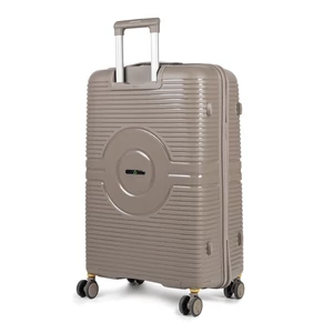 Kép 2/5 - Baoluo Sötét Arany Színű Extra Könnyű Nagy Méretű Bőrönd