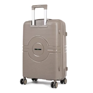 Kép 2/5 - Baoluo Sötét Arany Színű Extra Könnyű Közepes Méretű Bőrönd