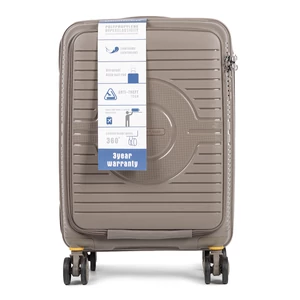 Kép 3/7 - Bauluo Sötét Arany Színű Extra Könnyű Kis Méretű Bőrönd