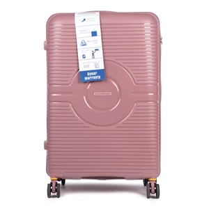 Kép 3/5 - Baoluo Rózsaarany Extra Könnyű Nagy Méretű Bőrönd