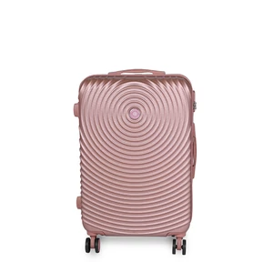 Kép 1/6 - LDV Rosegold Színű Keményfalú Közepes Méretű Bőrönd