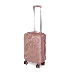 Kép 4/7 - LDV Rosegold Keményfalú Három Darabos Bőrönd Szett