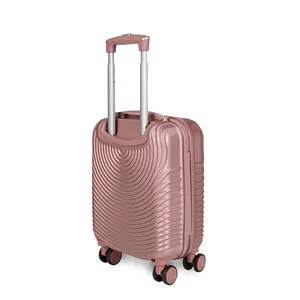 Kép 3/6 - Rózsaarany (rosegold) színű Wizzair ingyenes méretű kabinbőrönd