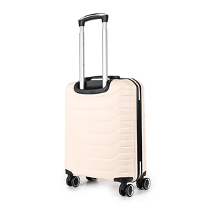 Kép 2/7 - Ormi Bézs ABS Könnyű Kis Méretű Bőrönd