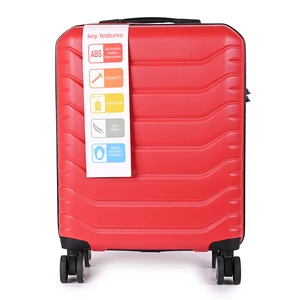 Kép 3/7 - Ormi Piros ABS Könnyű Kis Méretű Bőrönd