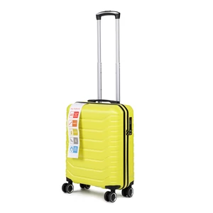 Kép 1/7 - Ormi Sárga ABS Könnyű Kis Méretű Bőrönd