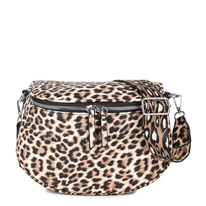 Kép 2/4 - Ocelot Mintás Női Keresztpántos Műbőr Táska