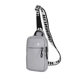 Kép 1/4 - Szürke Keresztpántos Kis Méretű Táska