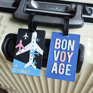 Kép 7/7 - Rózsaszín Mosómedve Mintás Bőröndcímke