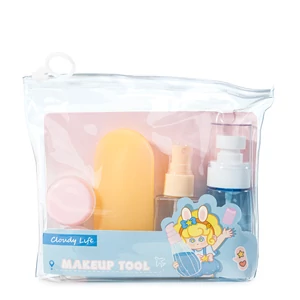 Kép 3/3 - Színes 5 db-os Utazási Palackok Repülőre