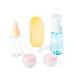 Kép 1/3 - Színes 5 db-os Utazási Palackok Repülőre