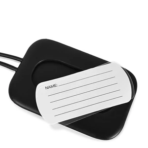 Kép 3/3 - Sárga Szilikon Poggyászcímke