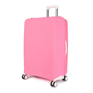 Kép 1/6 - Nagy Méretű Neon Rózsaszín Bőröndvédő Huzat