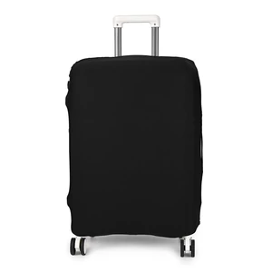 Kép 2/6 - Közepes Méretű Fekete Bőröndvédő Huzat