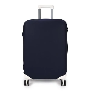 Kép 2/6 - Közepes Méretű Sötétkék Bőröndvédő Huzat