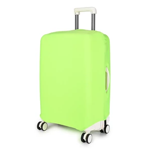 Kép 1/6 - Közepes Méretű Neonzöld Bőröndvédő Huzat