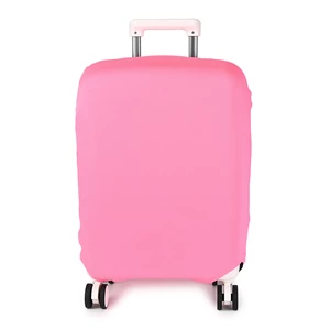 Kép 2/6 - Kis Méretű Neon Rózsaszín Bőröndvédő Huzat